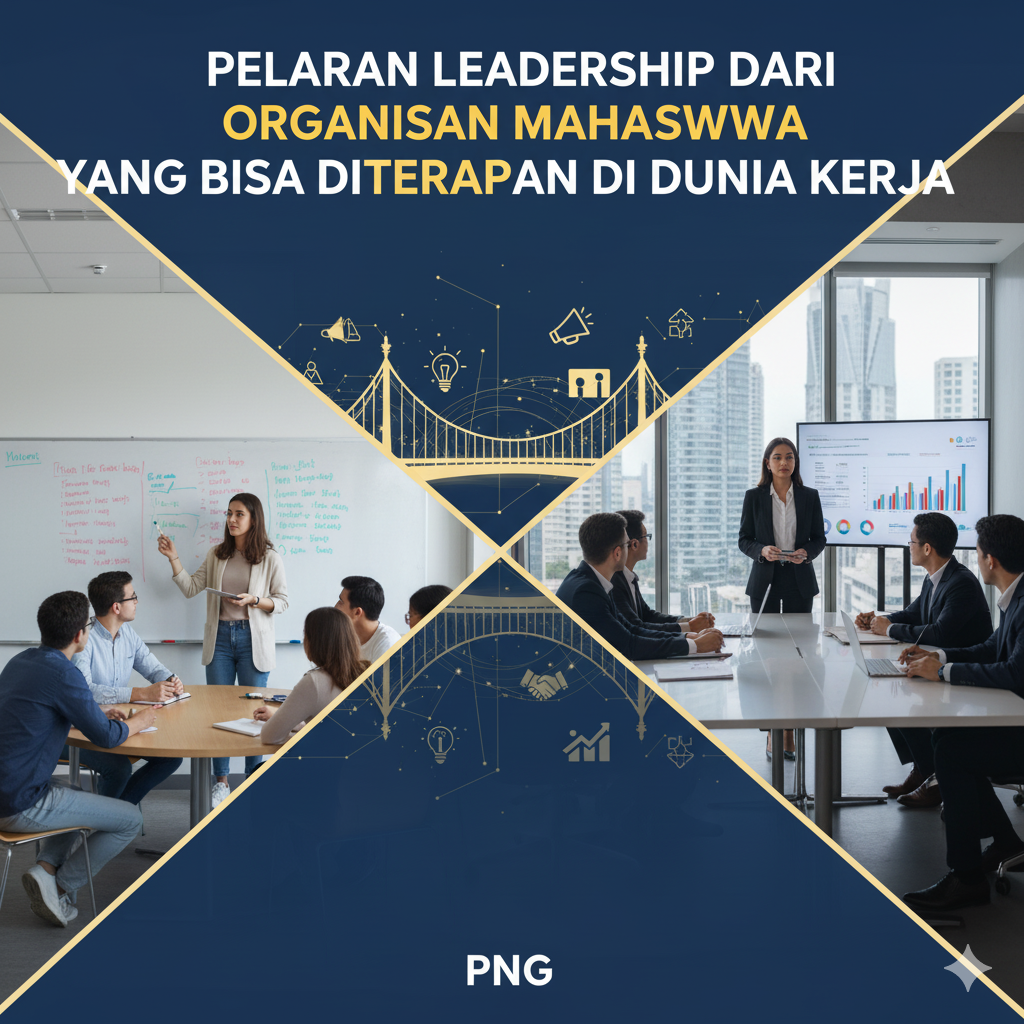 Gambar Artikel: Pelajaran Leadership dari Organisasi Mahasiswa yang Bisa Diterapkan di Dunia Kerja